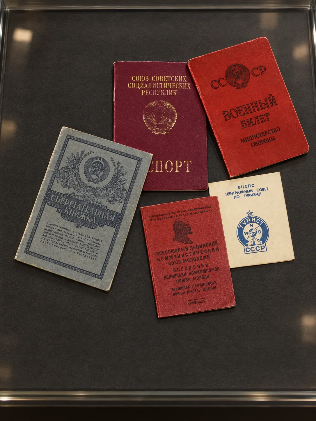 Pasaporte, cartilla militar, libreta de ahorros y otros documentos