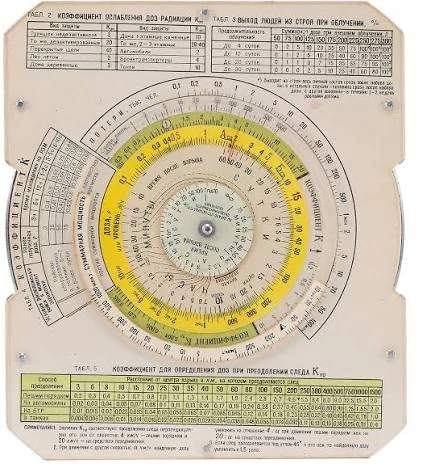 RL-1 radiometric slide rule